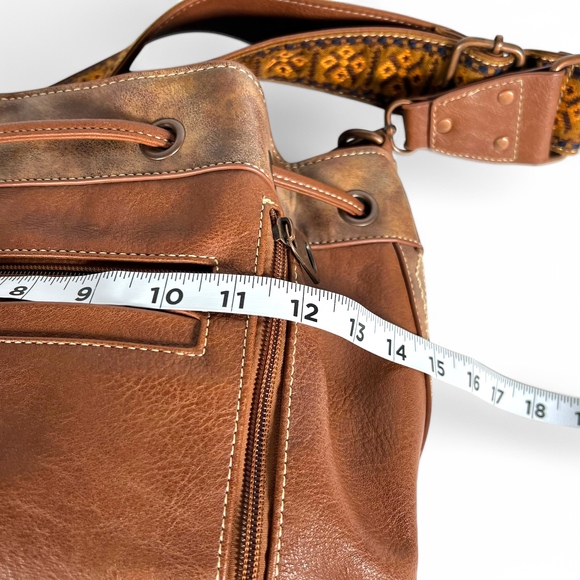 Blazin Roxx Concealed Carry Bucket Bag Ivy Copper Shoulder Purse NWOT Western - Picture 13 of 13